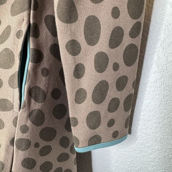 NEW Finding Foxtale Girls Skipping Rock Dress Size 5 Brown Stretch Animal Print - Picture 9 of 11